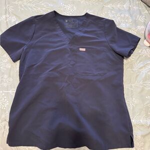 Figs Women's Quiet Navy Catarina Top